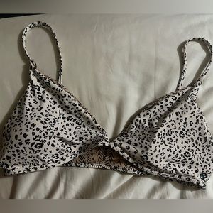 Volcom Leopard Dual Side Bikini Top